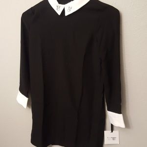 New Girls Victoria Beckham black dress w/ Bunnies